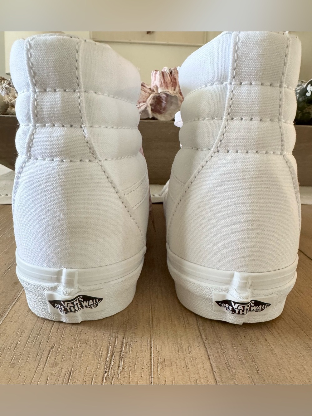 Vans Sk8-Hi Shoe, True White, NWT, Women’s Multiple - Picture 8 of 16